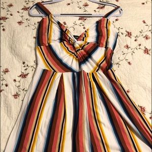 Multi Color Stripe Dress